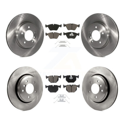 Front Rear Disc Brake Rotors And Ceramic Pads Kit For BMW 330Ci 330i 330xi K8C-100913