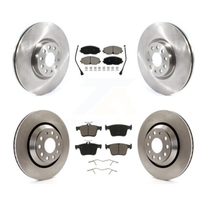 Front Rear Disc Brake Rotors And Ceramic Pads Kit For Volkswagen Atlas Cross Sport K8C-100915