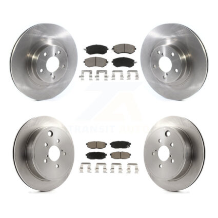 Front Rear Disc Brake Rotors And Ceramic Pads Kit For Subaru BRZ Toyota 86 K8C-100920