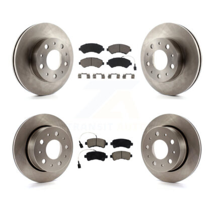 Front Rear Brake Rotor Ceramic Pad Kit For Ram ProMaster 2500 3500 1500 With Vented K8C-100953