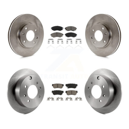 Front Rear Disc Brake Rotors And Ceramic Pads Kit For Hyundai Sonata Kia Optima Magentis K8C-101003