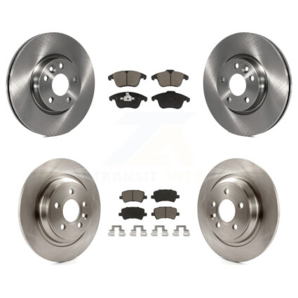 Front Rear Disc Brake Rotor Ceramic Pad Kit For Volvo S60 With 300mm Diameter K8C-101011