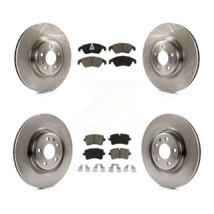 Front Rear Disc Brake Rotors And Ceramic Pads Kit For Audi A6 Quattro A7 K8C-101063
