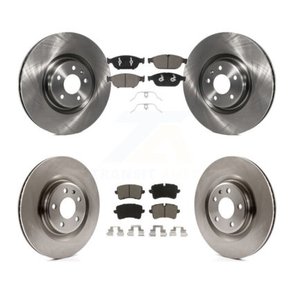 Front Rear Disc Brake Rotors And Ceramic Pads Kit For Audi A6 Quattro A7 K8C-101064