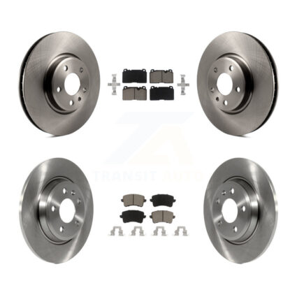 Front Rear Disc Brake Rotors And Ceramic Pads Kit For Audi Q5 K8C-101065