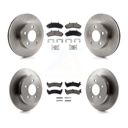 Front Rear Disc Brake Rotors Ceramic Pad Kit For Ford Ranger Explorer Mercury Mountaineer K8C-101087
