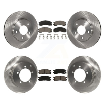 Front Rear Disc Brake Rotors And Ceramic Pads Kit For 2000 Mitsubishi Eclipse 3.0L K8C-101094