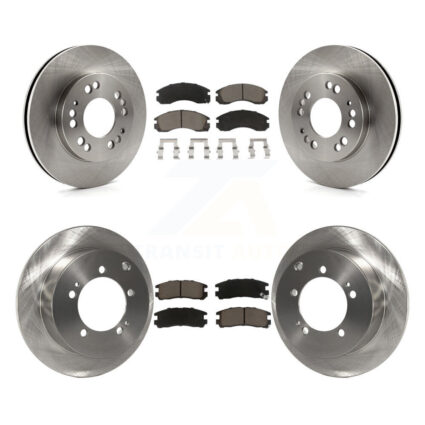 Front Rear Disc Brake Rotors And Ceramic Pads Kit For 1998 Eagle Talon AWD K8C-101096