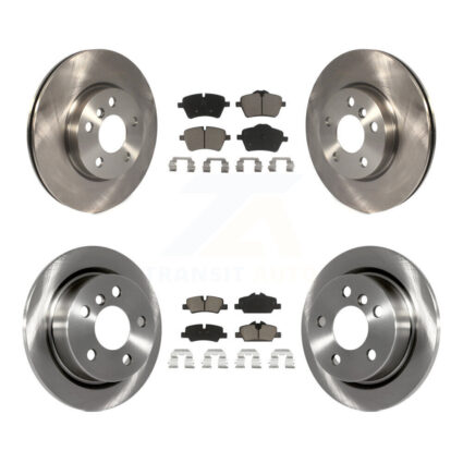 Front Rear Disc Brake Rotors And Ceramic Pads Kit For Mini Cooper K8C-101106