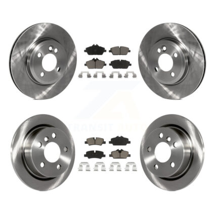 Front Rear Disc Brake Rotors And Ceramic Pads Kit For 2015 Mini Cooper 2.0L/1.5L K8C-101107