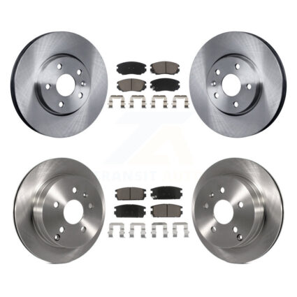 Front Rear Disc Brake Rotors And Ceramic Pads Kit For Chevrolet Equinox GMC Terrain K8C-101109