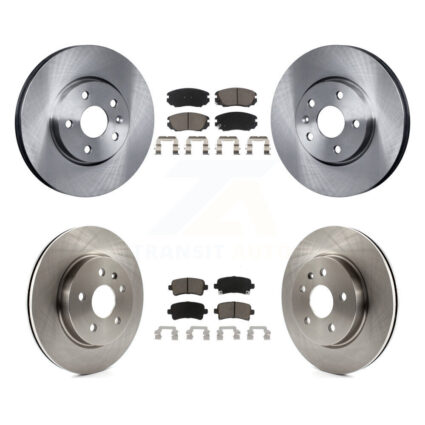 Front Rear Brake Rotor Ceramic Pad Kit For Chevrolet Malibu Impala Buick LaCrosse Limited K8C-101110