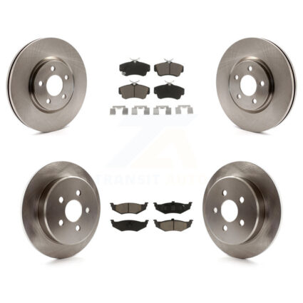 Front Rear Disc Brake Rotors And Ceramic Pads Kit For Chrysler PT Cruiser Dodge Neon K8C-101219