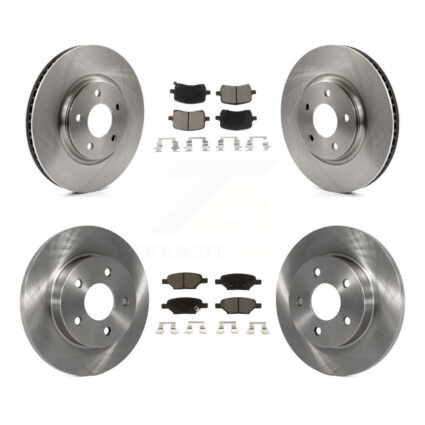 Front Rear Brake Rotor Ceramic Pad Kit For Chevrolet Cobalt Saturn Ion Pontiac HHR Malibu K8C-101243