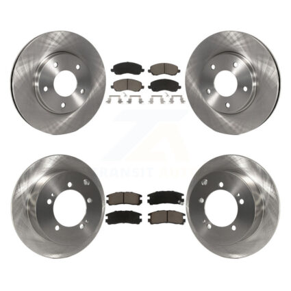 Front Rear Brake Rotor And Ceramic Pad Kit For Chrysler Sebring Mitsubishi Eclipse Galant K8C-101252