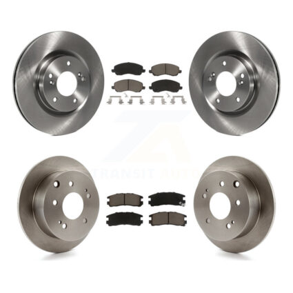 Front Rear Disc Brake Rotors And Ceramic Pads Kit For Mitsubishi Eclipse Galant K8C-101255