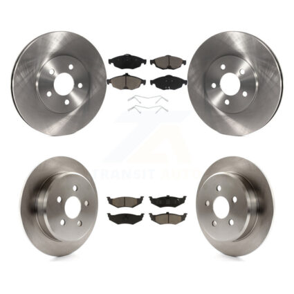 Front Rear Disc Brake Rotors And Ceramic Pads Kit For Chrysler Sebring Dodge Stratus K8C-101257