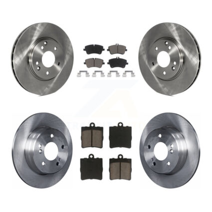 Front Rear Disc Brake Rotors And Ceramic Pads Kit For Mercedes-Benz SLK280 SLK300 K8C-101268