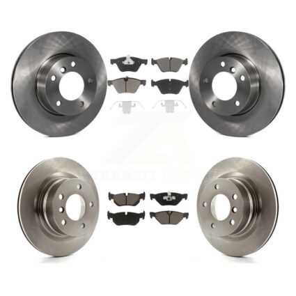 Front Rear Disc Brake Rotors And Ceramic Pads Kit For 2008-2013 BMW 128i K8C-101292
