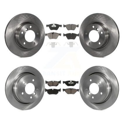 Front Rear Disc Brake Rotors And Ceramic Pads Kit For BMW 328i 328xi 325xi K8C-101293