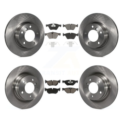 Front Rear Disc Brake Rotors And Ceramic Pads Kit For BMW 328i 323i 325i K8C-101294