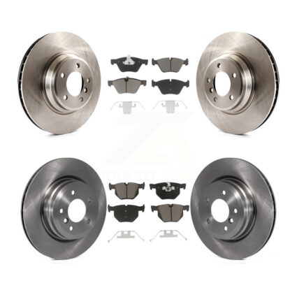 Front Rear Disc Brake Rotors And Ceramic Pads Kit For 2007 BMW 335xi K8C-101296