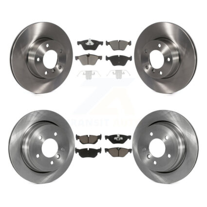 Front Rear Disc Brake Rotors And Ceramic Pads Kit For 2008 BMW 328xi To 08 07 K8C-101297