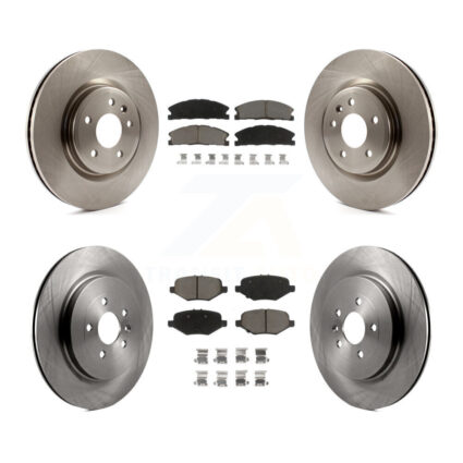 Front Rear Brake Rotors Ceramic Pad Kit For 13 Ford Explorer Sport With Heavy Duty Brakes K8C-101303