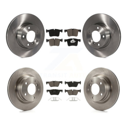 Front Rear Disc Brake Rotors And Ceramic Pads Kit For BMW 320i 328d K8C-101309