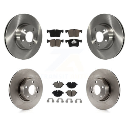 Front Rear Disc Brake Rotors And Ceramic Pads Kit For BMW X3 X4 K8C-101317