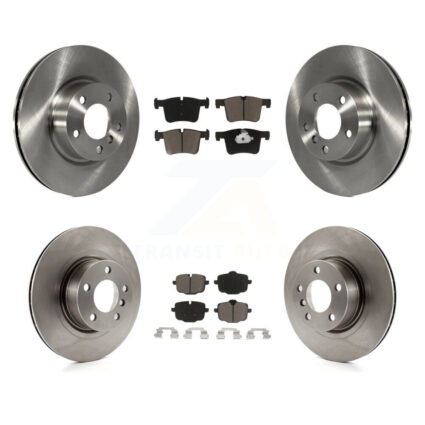 Front Rear Disc Brake Rotors And Ceramic Pads Kit For 2012 BMW X3 From 10 11 K8C-101321