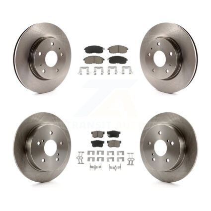 Front Rear Disc Brake Rotors And Ceramic Pads Kit For Suzuki SX4 Crossover K8C-101326