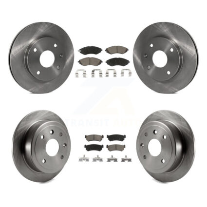 Front Rear Disc Brake Rotors And Ceramic Pads Kit For Chevrolet Optra Suzuki Forenza Reno K8C-101328