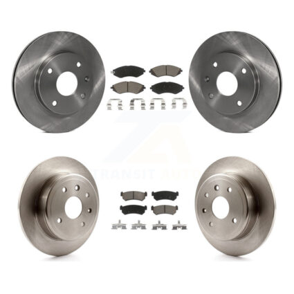 Front Rear Brake Rotor Ceramic Pad Kit For Chevrolet Optra With 276mm Diameter K8C-101329