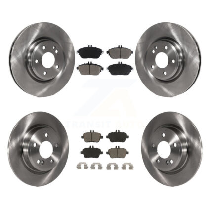 Front Rear Brake Rotor Ceramic Pad Kit For Mercedes-Benz GLA250 CLA250 B250 INFINITI QX30 K8C-101350