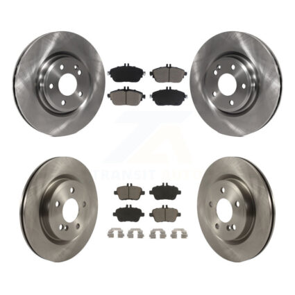 Front Rear Disc Brake Rotor Ceramic Pad Kit For Mercedes-Benz GLA250 CLA250 INFINITI QX30 K8C-101351