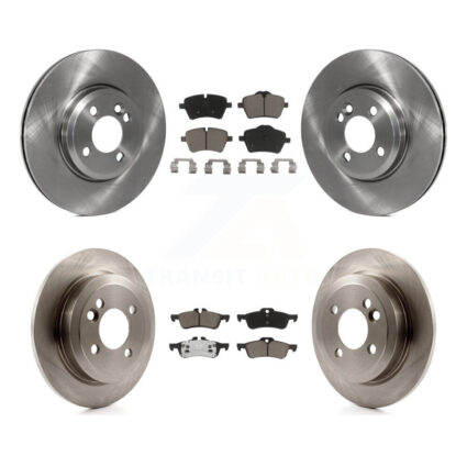 Front Rear Disc Brake Rotors And Ceramic Pads Kit For Mini Cooper K8C-101353