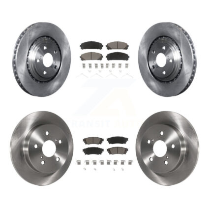Front Rear Disc Brake Rotors And Ceramic Pads Kit For Lexus NX300 NX200t NX300h K8C-101389