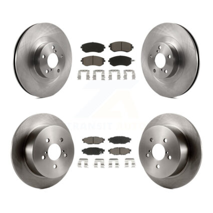 Front Rear Disc Brake Rotors And Ceramic Pads Kit For 2005 Subaru Outback Legacy K8C-101401