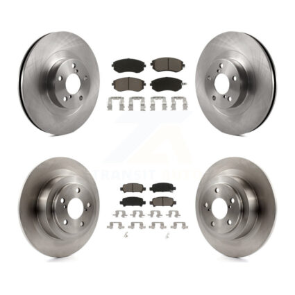 Front Rear Disc Brake Rotors And Ceramic Pads Kit For Subaru Outback Legacy Baja K8C-101406