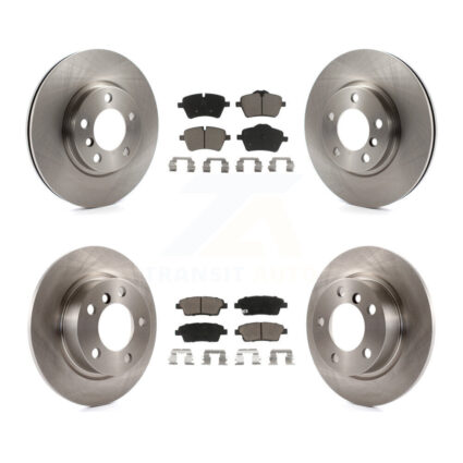 Front Rear Disc Brake Rotors And Ceramic Pads Kit For Mini Cooper Countryman Paceman K8C-101444