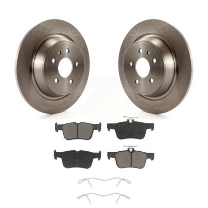 Rear Brake Rotor & Ceramic Pad Kit For Ford Escape Fusion Lincoln MKC MKX MKZ Continental K8C-101790