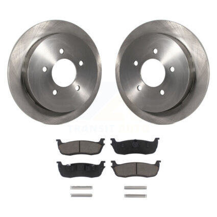 Rear Brake Rotor And Ceramic Pad Kit For Ford F-150 Heritage Expedition Lincoln Navigator K8C-101867