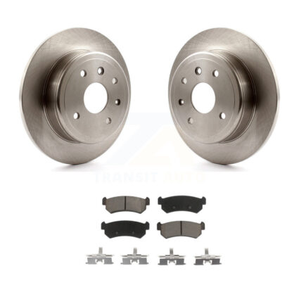 Rear Brake Rotor Ceramic Pad Kit For 04-06 Chevrolet Optra With 276mm Diameter K8C-101878