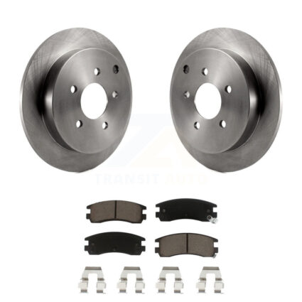 Rear Brake Rotor & Ceramic Pad Kit For Buick Rendezvous Pontiac Montana Chevrolet Venture K8C-101893