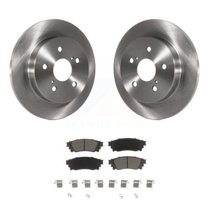 Rear Brake Rotor And Ceramic Pad Kit For Toyota RAV4 Camry Lexus C-HR NX300 Corolla Cross K8C-101907