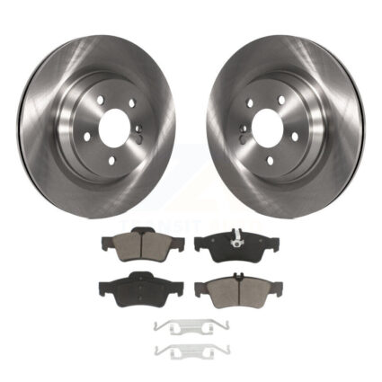 Rear Brake Rotor & Ceramic Pad Kit For Mercedes-Benz S550 S450 SL550 S350 CL550 S400 S600 K8C-102016
