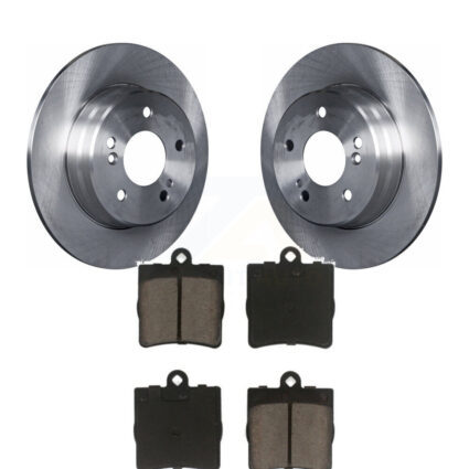 Rear Brake Rotors & Ceramic Pad Kit For Mercedes-Benz C230 Chrysler Crossfire C240 SLK230 K8C-102059