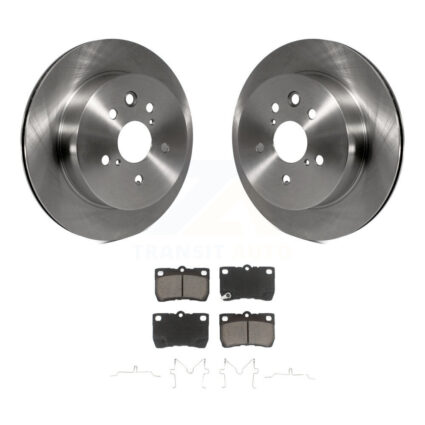 Rear Brake Rotor And Ceramic Pad Kit For Lexus IS250 IS350 GS350 GS300 GS450h GS430 GS460 K8C-102116