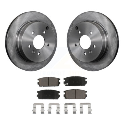 Rear Brake Rotors Ceramic Pad Kit For Chevrolet Equinox Pontiac Torrent Saturn Vue Suzuki K8C-102145